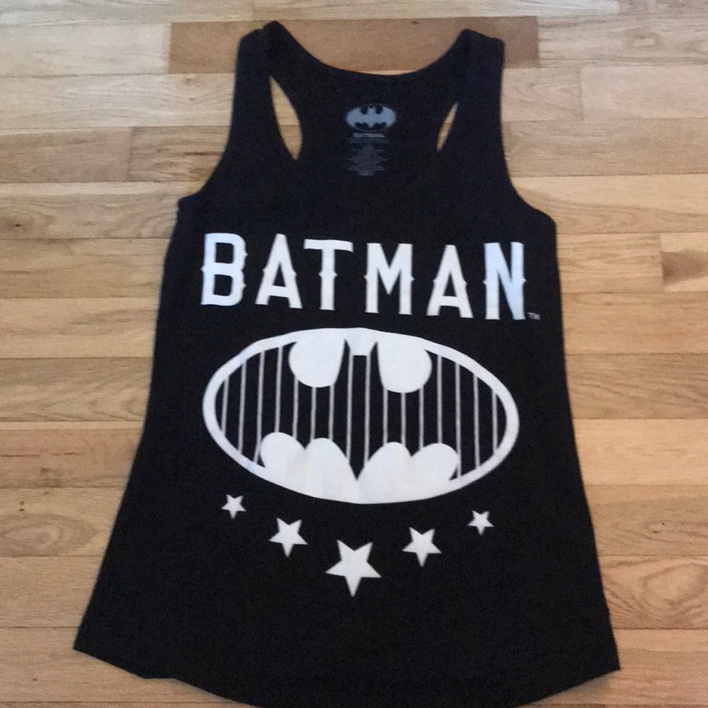 Black Batman tank top almost brand new!
